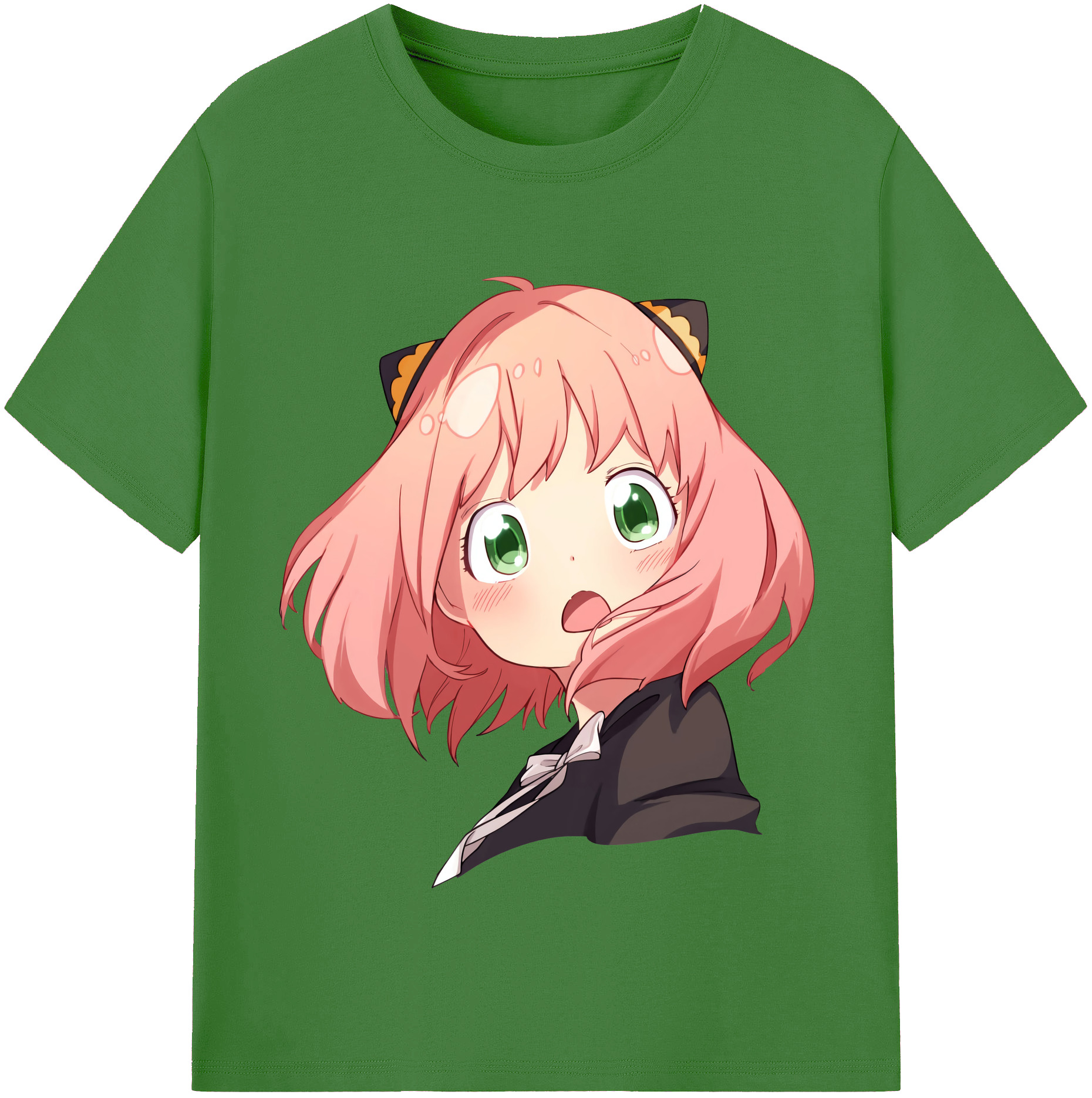 （画像用） SPY×FAMILY间谍家家酒 レディースカジュアルプリントTシャツ（綿100％）